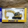 komatsu escavatore idraulico in miniatura scala 1/50 komatsu auto PC200-10