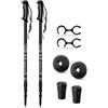Segorbina de Bastones SB - Bastoncini Trekking Bastoni Trekking Bastoni Trekking Telescopici Alluminio 65-135cm Antiurto per Viaggio, Camminare, Trail, Alpinismo Bambino, Donna, Uomo