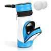 HERCHR Borsa da Porta-tee da Golf, Borsa da Trasporto per Palline da Golf Porta-palline da Golf Porta-tee per Palline da Golf Portachiavi Clip da Cintura Accessori per Regali da Golf (Blu)