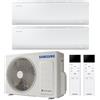SAMSUNG CEBU S2 UNITÀ ESTERNA AJ040TXJ2KG UNITÀ INTERNA AR50F09C1AHN+AR50F12C1AHN 9000+12000 BTU - WIFI INCLUSO