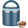 Bvizyelck Contenitore Termico Per Alimenti - 630 Ml Contenitore Termico Per Alimenti Di Acciaio Inossidabile, Thermo Per Alimenti Sottovuoto, Borraccia Termica Sottovuoto Per Alimenti Caldi E Freddi