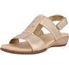 Easy Spirit Women's Hazel Wedge Sandal, Gold 710, 8
