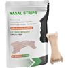 Aezzybe Cerotti Nasali 30 pezzi 61,3 x 23 mm, innovativo design a doppio taglio per un effetto lifting più forte, Strisce Nasali anti-russamento per non russare & respira bene