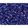 INNSPIRO Perline giapponesi cilindro Treasure argento blu navy 3,3mm.8/0 100gr.