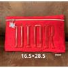 DIOR novità pouch Limited rosso portico di grandi dimensioni
