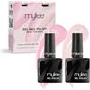 Mylee Set Smalto Gel Semipermanente 2x8ml [Down The Aisle] - UV/LED Nail Art Manicure Pedicure, Lunga Durata, per Uso Professionale e Domestico - Vegan & Cruelty Free