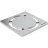 GEBERIT GRIGLIA COPRIPILETTA DESIGN ROUND GEBERIT 154.311.00.1 PER SIFONE DOCCIA 80X80 MM