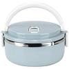 Zhongdawei Lunch Box Termico, Thermos per Cibo Caldo Bento Box Senza Perdite Contenitore per Alimenti per Studenti, Bambini, Adulti, Donne, Uomini, Blu(Monolayer)