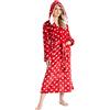 CityComfort Vestaglia Donna Invernale in Pile Morbido Vestaglie da Camera (M, Carbone)
