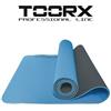 TOORX PROFESSIONAL LINE Toorx Kit Risparmio con 6 Tappetini Yoga Professionali in TPE, dimensioni 183x60x0,6 cm