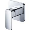 Miscelatore Doccia a muro Cromato a tre vie modello Diamante marca Cilvani
