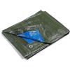 Telone Occhiellato Impermeabile da 80 g/m² verde e blu varie misure 5X8