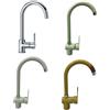 Rubinetto cucina girevole a canna tonda per lavello - Posillipo - Vari Colori FRAGRANITE