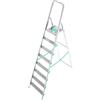 Scala in Alluminio 8 Gradini Ultraleggera per Uso Domestico portata 150kg