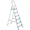 Scala Alluminio 6 Gradini Domestica EuroPiuma - Portata 150 kg