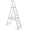 Scala Alluminio 8 Gradini Domestica EuroPiuma - Portata 150 kg