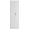 Armadio Portascope in Metallo 180x40 cm - Con Ripiani, Larghezza 60/80/100 cm 180Hx60LX40P