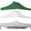 Telo ricambio Tetto per Gazebo Cilvani varie misure e colori VERDE 3x4,5