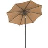 Ombrellone per esterni 2.7x2.7 Cilvani modello Mango ECRU