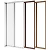 Zanzariera a rullo orizzontale per porta e balcone 150X250 avvolgibile BRONZO