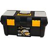 Valigetta Porta Utensili in resina, colore Nero/Giallo 50 x 26.8 x 23 cm