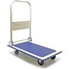 Carrello con Pianale Pieghevole con 4 ruote da trasporto portata 150 kg 82x75x50