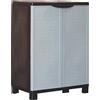Armadio Armadietto Mobile Box da Esterno in Resina Basso 67x37x89