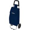 Carrello Portaspesa con rotelle e sacca impermeabile blu - ROLLY Colombo