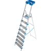 Scala Alluminio 8 Gradini XL Atlantica con Vaschetta Portaoggetti
