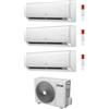 Ferroli CONDIZIONATORE FERROLI TRIAL SPLIT GIADA M 12000+12000+12000 BTU WIFI INVERTER ESTERNA 28-4 A++