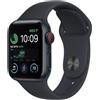 Apple Watch Series SE2(2022) 40mm Pari al nuovo / Cinturino Ocean nero (S/M) / Galassia