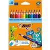 BIC KIDS Astuccio 12 matite Evolution Triangle colori assortite BIC 82973511