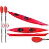 Rainbow Canoa Rigida Oasis Twin Base + 2 pagaie fissa RAINBOW
