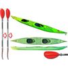 Rainbow Canoa Rigida Atlantis Base + 2 pagaie fissa RAINBOW