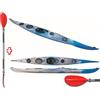 Rainbow Canoa Rigida Laser 5.50 Expedition + pagaia fissa RAINBOW