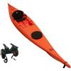 Rainbow Canoa Rigida Vulcano 4.25 Expedition + carrellino RAINBOW