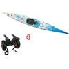 Rainbow Canoa Rigida Freccia Base + carrellino RAINBOW