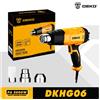 DEKO DKHG06 Pistola termica da 2000 W 2 Regolazione della temperatura 3 Accessori Pistola ad aria calda elettrica avanzata Utensili elettrici - DKHG06
