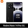 Xiaomi Redmi Note 14 Pro 5G NFC,MediaTek Dimensity 7300-Ultra, fotocamera da 200mp, batteria da 5110mAh, ricarica da 45W, display da 120Hz,Caricabatterie non incluso - Lavender Purple