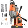 succebuy VEVOR Trapano Magnetico da 1450 W Trapano a Colonna Elettrico Portatile, Diametro di Foratura 40 mm 12500 N 800 giri/min con Velocità Variabile, Macchina per Perforazione per Qualsiasi Superficie