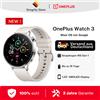 OnePlus Versione globale OnePlus Watch 3 Smartwatch da 43 mm Display AMOLED da 1,37 pollici Snapdragon W5 Gen 1 Fino a 60 ore di durata della batteria