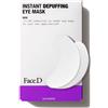 HCS Srl FaceD Instant Depuffing Eye Mask - Maschera defaticante occhi effetto immediato - 2 coppie per 8 trattamenti
