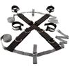 SuperLove Bondage Perfect Over the Bed Cross Restraint Set
