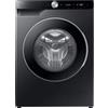 SAMSUNG WW10FG6U94LBU3 LAVATRICE, Caricamento frontale, 10 kg, 23 programmi, Profondità 55 cm, Nero, livello rumorosità centrifuga 72 dB(A), Classe A