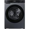 HAIER HW90BP14357GTUIT LAVATRICE, Caricamento frontale, 9 kg, 15 programmi, Profondità 46,2 cm, Giri 1400 rpm, Antracite, Nero, livello rumorosità centrifuga 72 dB(A), Classe A