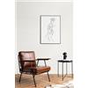 Trio Lighting CAROLINA TAVOLINO TONDO D.43CM H.51CM IN METALLO NERO