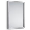 Trio Lighting FREIDA SPECCHIO DA PARETE CON CORNICE LAVORATA CON GANCI X INSTALLAZIONE ORIZZONTALE E VERTICALE 50x70CM TITANO