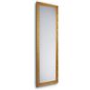 Trio Lighting TANJA SPECCHIO DA PARETE CON CORNICE LAVORATA CON GANCI X INSTALLAZIONE ORIZZONTALE E VERTICALE 50X150CM ORO