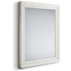 Trio Lighting TANJA SPECCHIO DA PARETE CON CORNICE LAVORATA CON GANCI X INSTALLAZIONE ORIZZONTALE E VERTICALE BIANCO 55X70CM