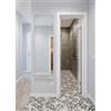 Trio Lighting VANESSSA SPECCHIO DA PARETE CORNICE PLASTICA ARGENTO LISCIA 50X150CM